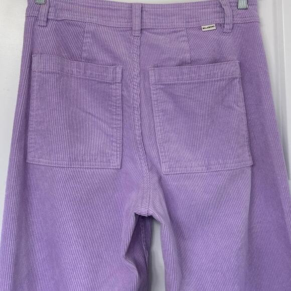 Billabong Women’s Free Fall High Waist Wide Leg Corduroy Pants Tulip Sz 29 *EUC - Picture 9 of 13